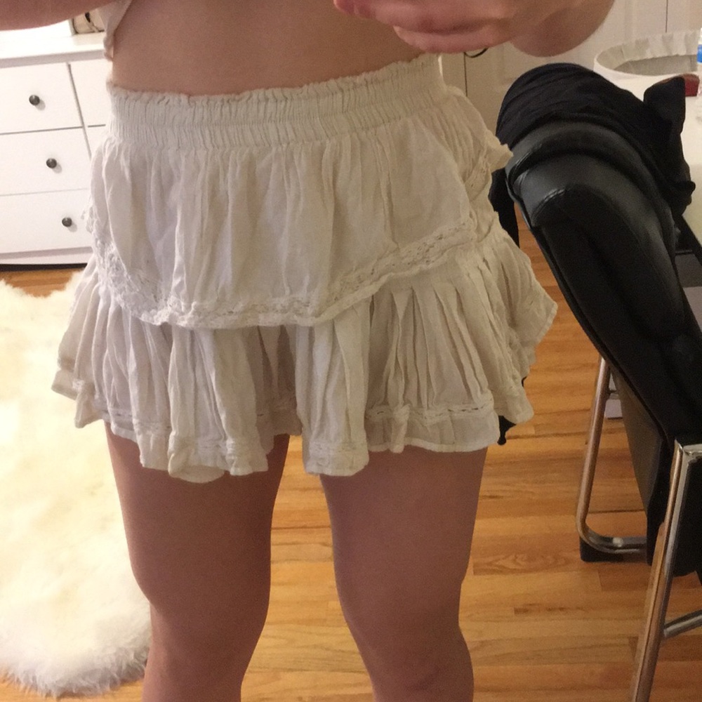 LOVESHACKFANCY SKIRT
